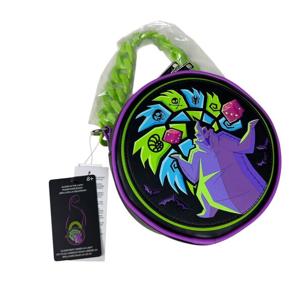Disney Loungefly Nightmare Before Christmas Oogie Boogie Top Handle Circle Bag